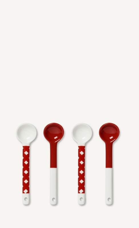 MARIMEKKO HOME OKKO CERAMIC SPOON 4PCS